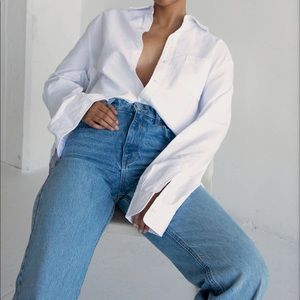 Reona artist button down shirt